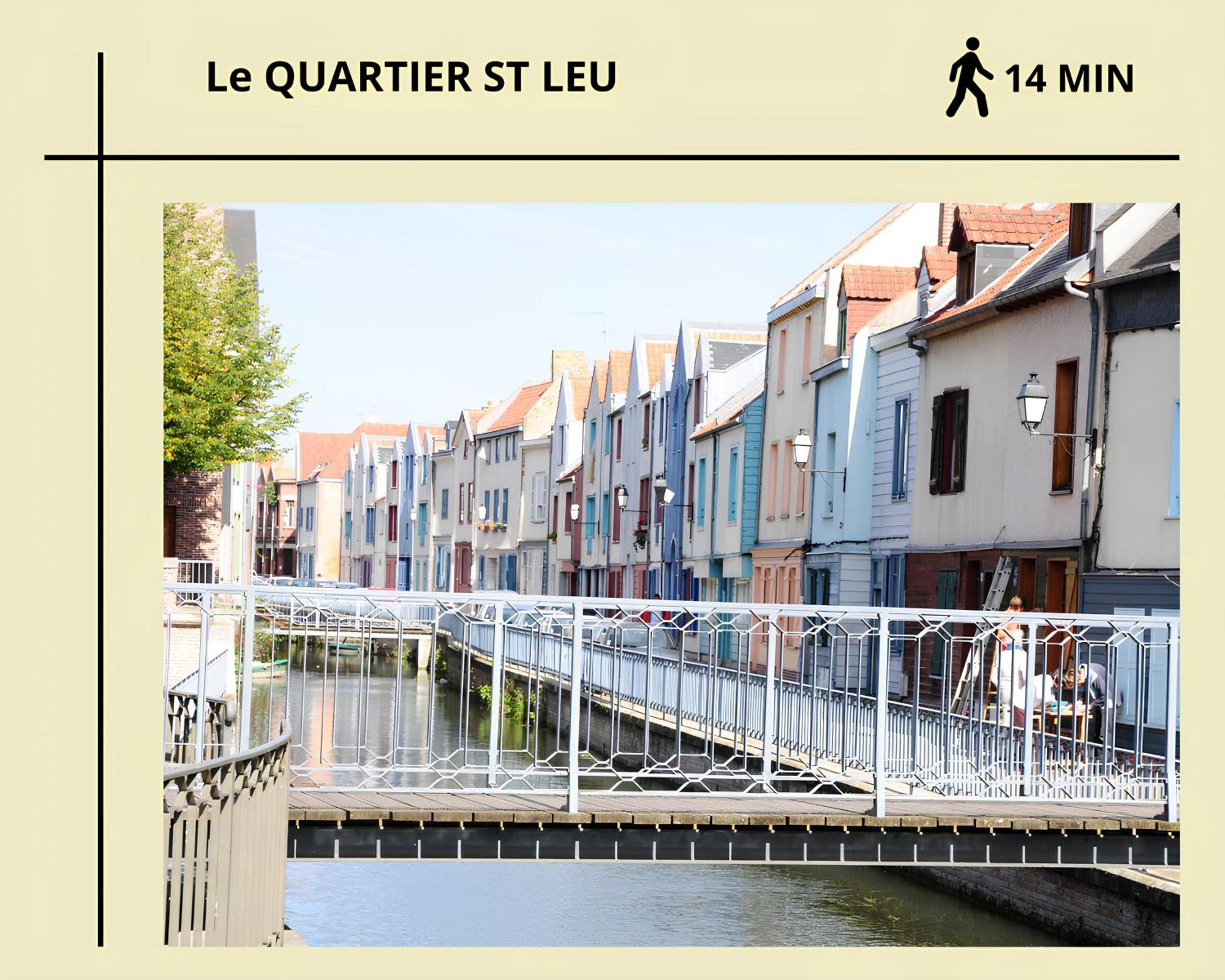 Zamenhof, Accueillant Et Fonctionnel Apartment Amiens Luaran gambar